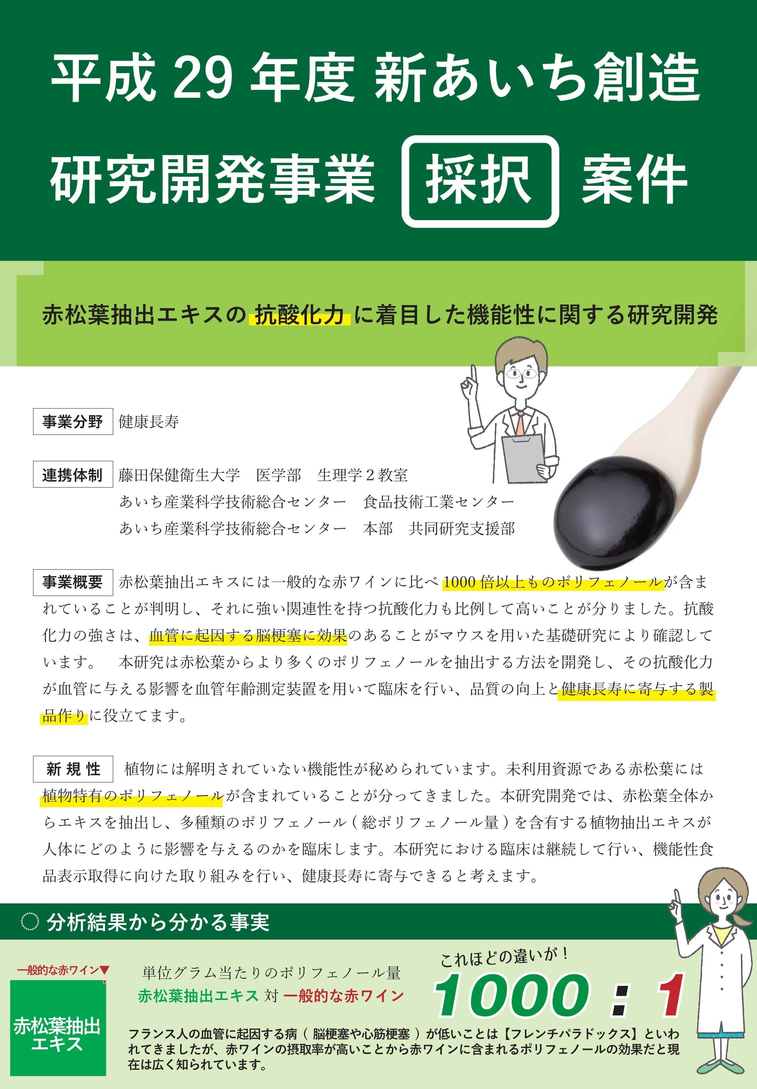 葉茶の通販は川ばた乃エキスへ、赤松葉抽出エキスの研究開発事業
